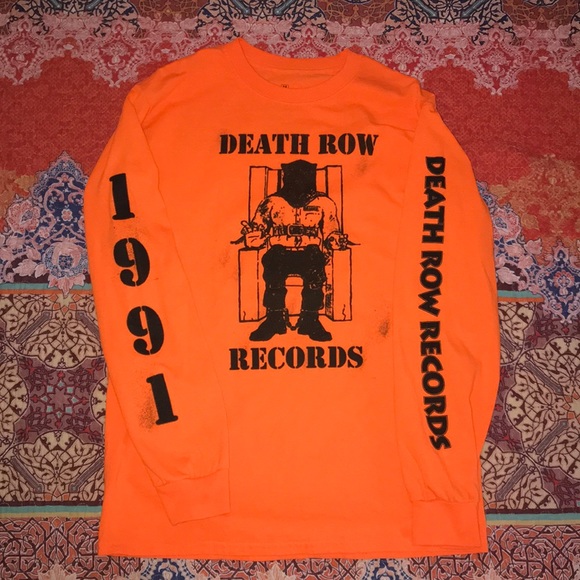 death row records shirt pacsun
